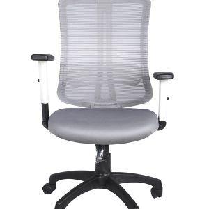 Ergonomic mesh office chair with adjustable lumbar support